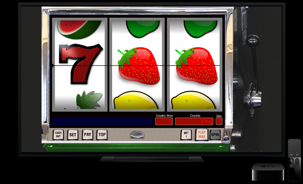 The Reel Machine TV Edition displayed on a television